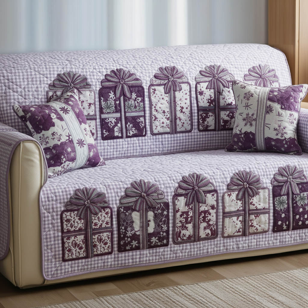 Loving Gifts Quilted Sofa Cover GFTONT6091