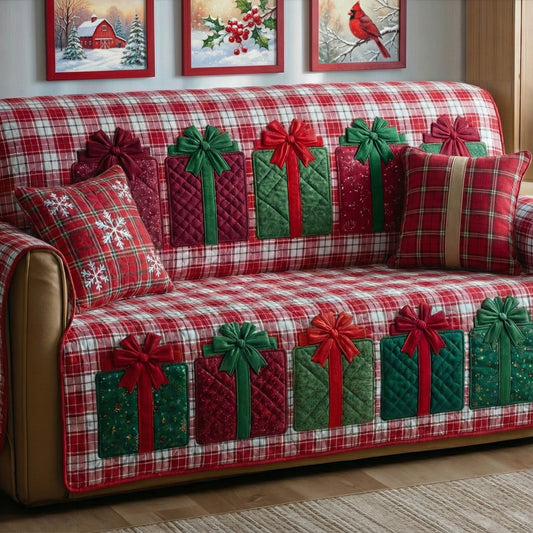 Cozy Presents Quilted Sofa Cover GFTONT6092