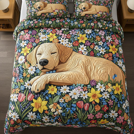 Pawfect Nap 3-Piece Quilted Bedding Set GFTONT6132