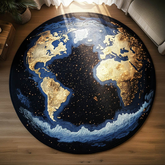 Globescape Quilted Round Mat GFTONT6162