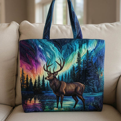 Shimmering Antlers Quilted Tote Bag GFTONT6192