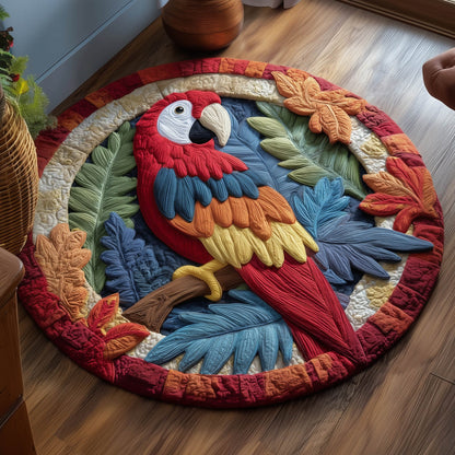 Tropical Parrot Quilted Round Mat GFTONT6241