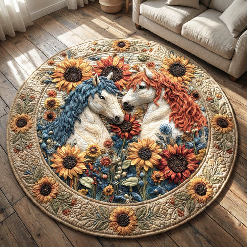 Gallop Companion Quilted Round Mat GFTONT6246