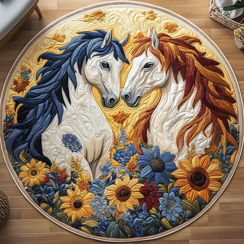 Gallop Companion Quilted Round Mat GFTONT6247