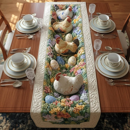 Easter Bunny Quilted Table Runner GFTONT6277