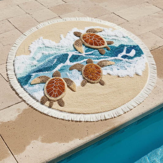 Ocean Breeze Round Beach Towel GFTONT6290