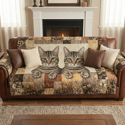 Pawfect Duo Quilted Sofa Cover GFTONT6303