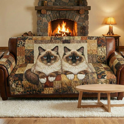 Pawfect Duo Quilted Sofa Cover GFTONT6304