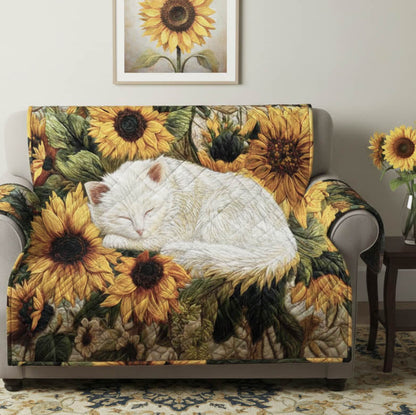 Pawfect Nap Quilted Sofa Cover GFTONT6308
