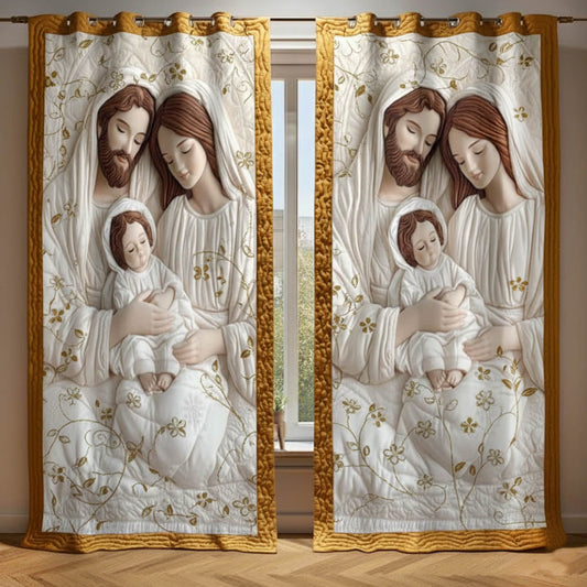 Nativity Quilted Curtains GFTONT6376
