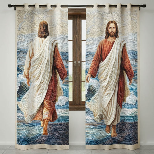 Eternal Faith Quilted Curtains GFTONT6387