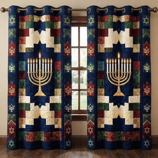 Festival of Lights Quilted Curtains GFTONT6421