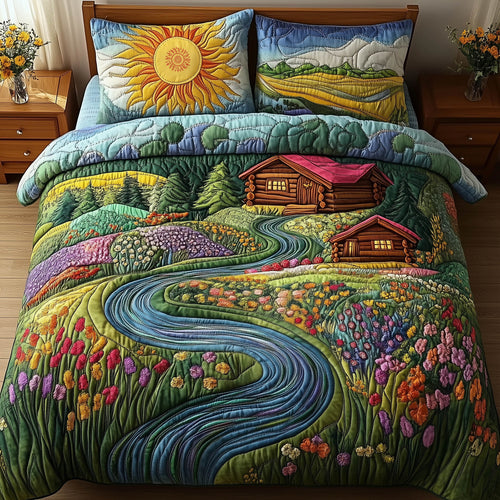 Peaceful Meadow Duvet Cover Set GFTONT6428