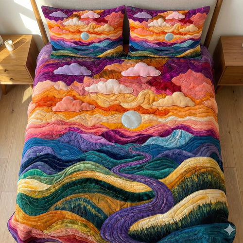 Gradient Horizon Duvet Cover Set GFTONT6429