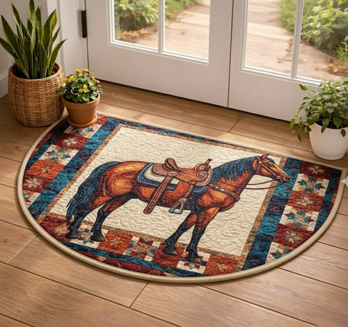 Prairie Horse Quilted Welcome Mat GFTONT6524