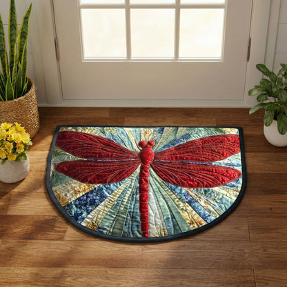 Rustic Dragonfly Quilted Welcome Mat GFTONT6564