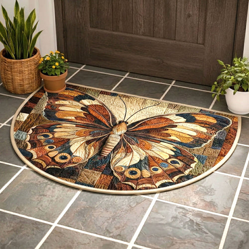 Rustic Butterfly Quilted Welcome Mat GFTONT6583