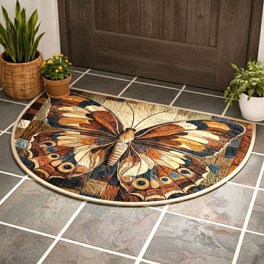 Rustic Butterfly Quilted Welcome Mat GFTONT6583