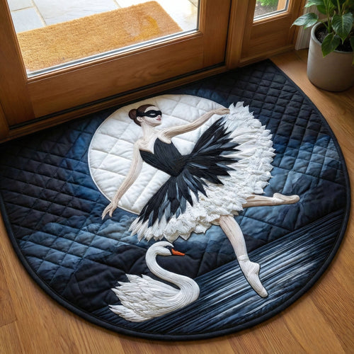 Swan Ballerina Quilted Welcome Mat GFTONT6590
