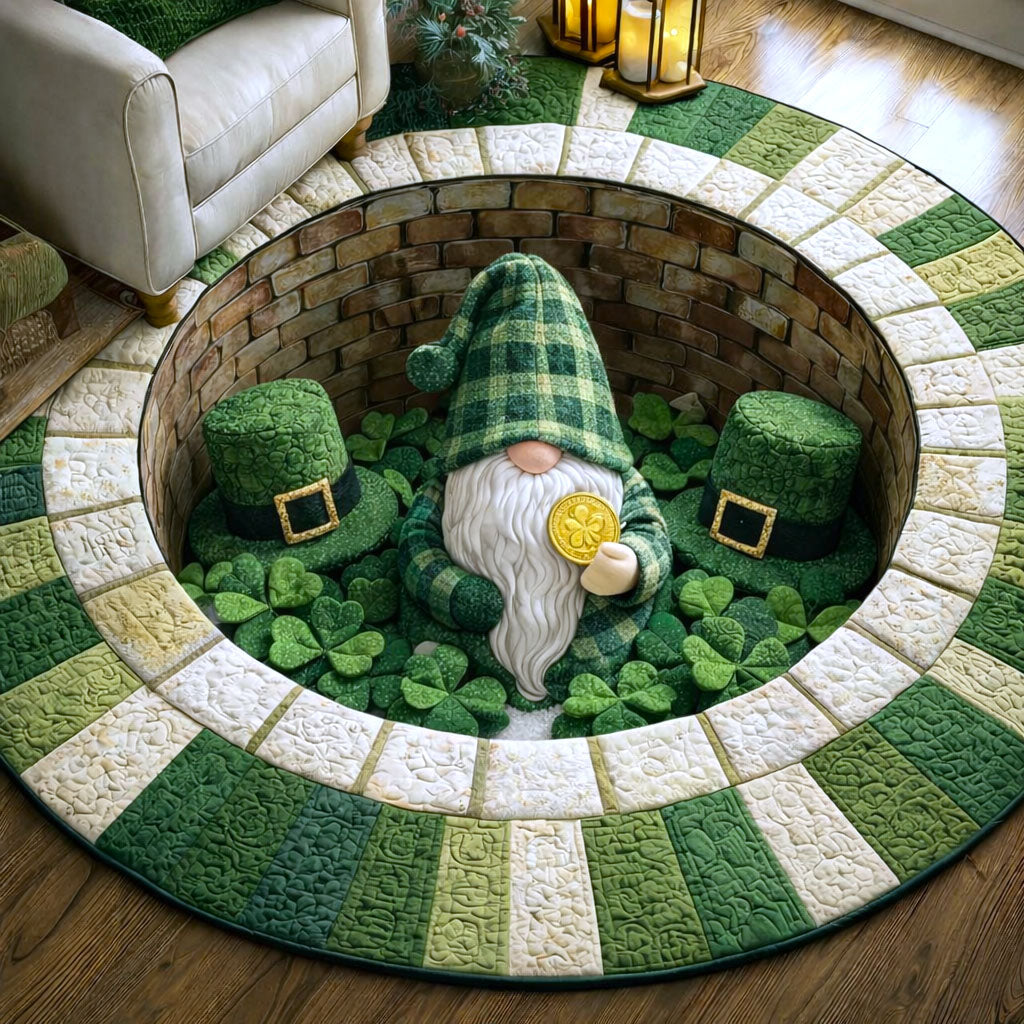 Patrick Day Quilted Round Mat GFTONT6662