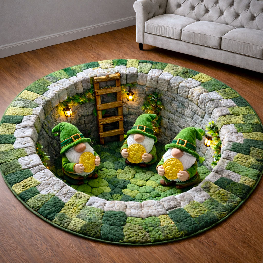Patrick Holiday Quilted Round Mat GFTONT6663