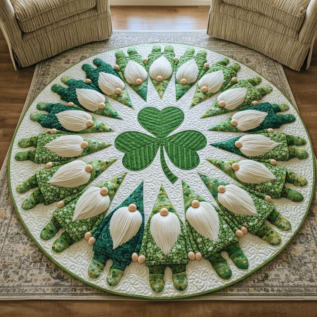 Patrick Holiday Quilted Round Mat GFTONT6664