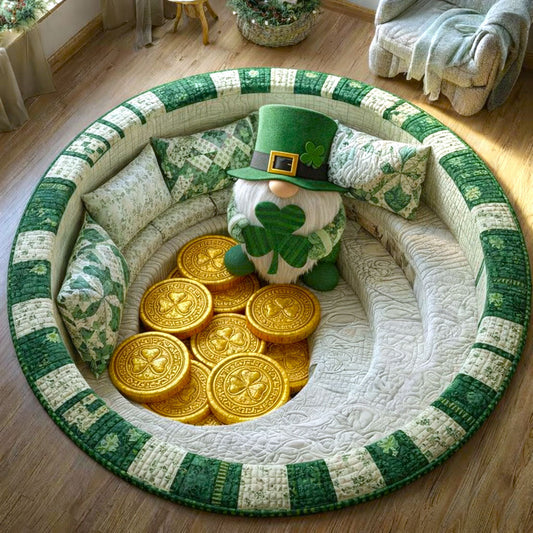 St Patrick Day Quilted Round Mat GFTONT6670