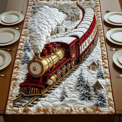 Snowbound Majesty Quilted Table Runner GFTONT735