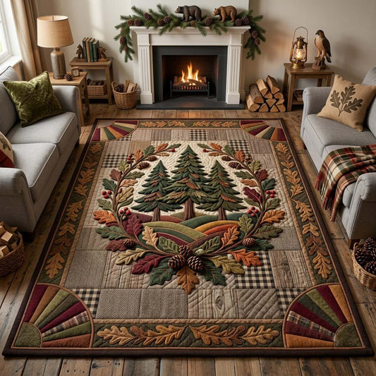 Autumn Lodge Woodland Area Rug GFTONTD2103