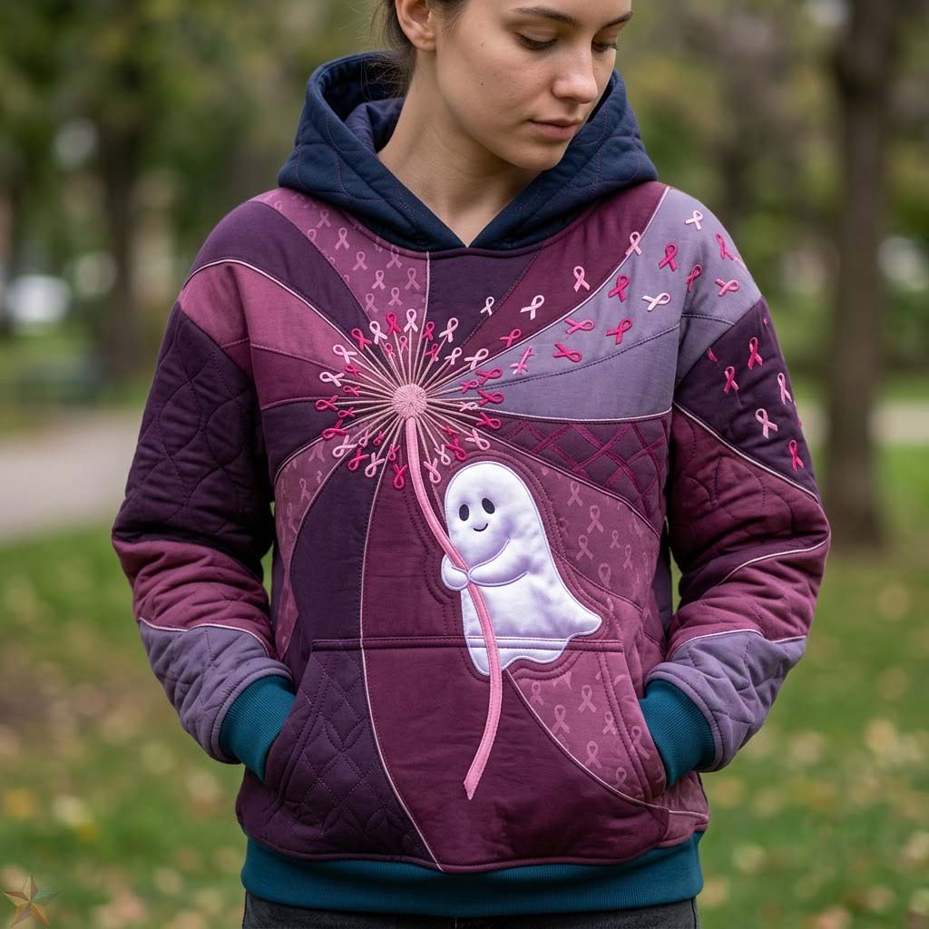 Dandelion Ribbon Ghost Hoodie GFTONTD2125