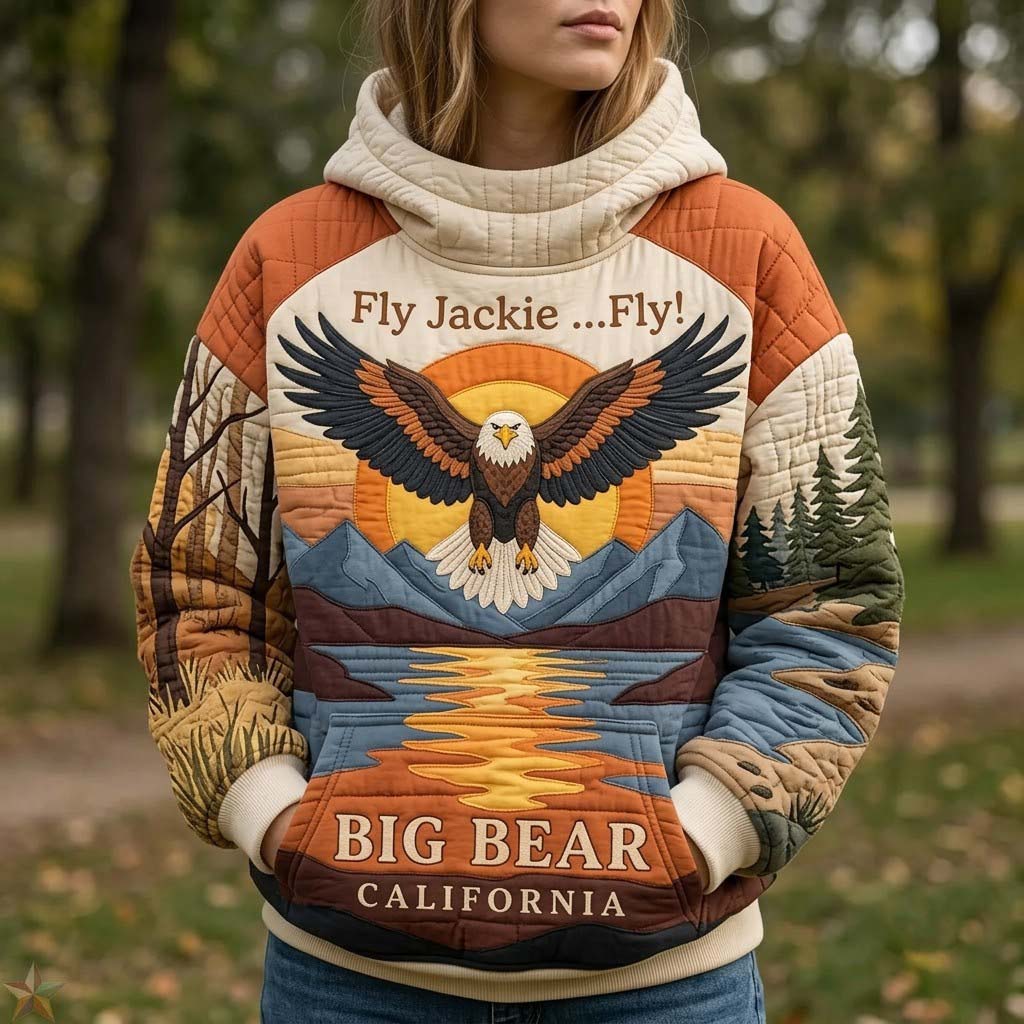 Fly Jackie ...Fly! Hoodie GFTONTD2157
