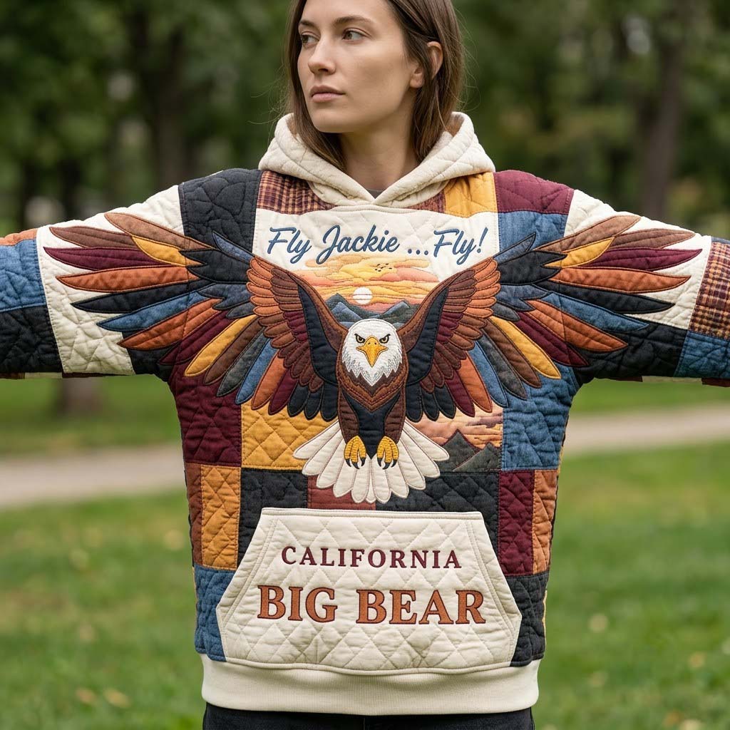 Fly Jackie ...Fly! Hoodie GFTONTD2158