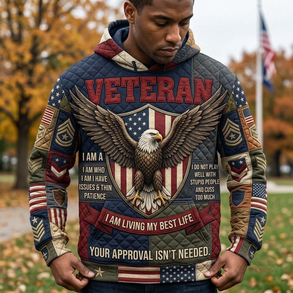 Veteran Battle Shield Hoodie GFTONTD2164