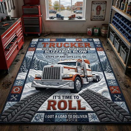 Blizzard Load Runner Area Rug GFTONTD2201