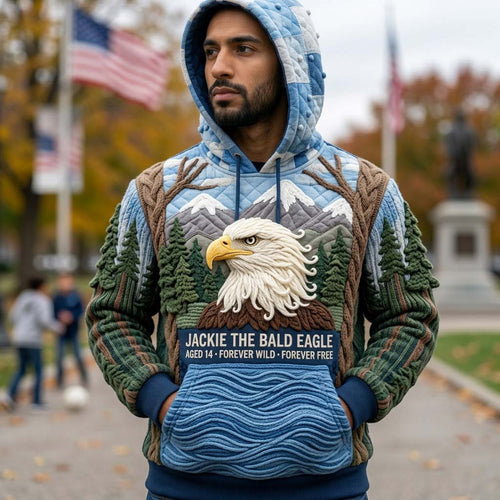 Jackie The Bald Eagle Hoodie GFTONTD2222