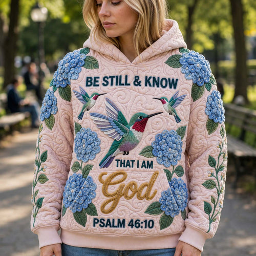 Be Still Hydrangea Garden Hoodie GFTONTD2227