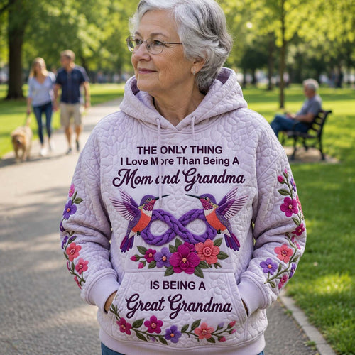 Being A Great Grandma Hoodie GFTONTD2229
