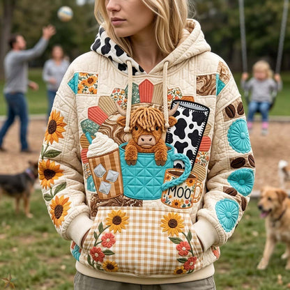Moo Coffee Western Garden Hoodie GFTONTD2238