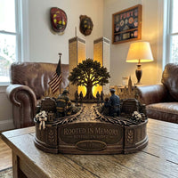 Rooted In Memory Wooden Block 3-Layers GFTONTD2252