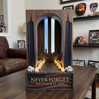 Never Forget Wooden Block 3-Layers GFTONTD2253