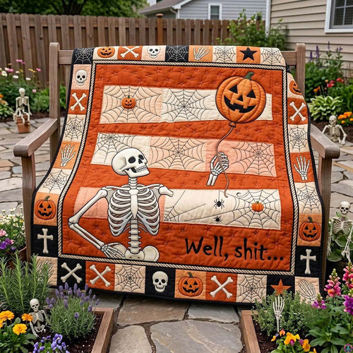 Cozy Little Haunts Quilted Blanket GFTONTD2362