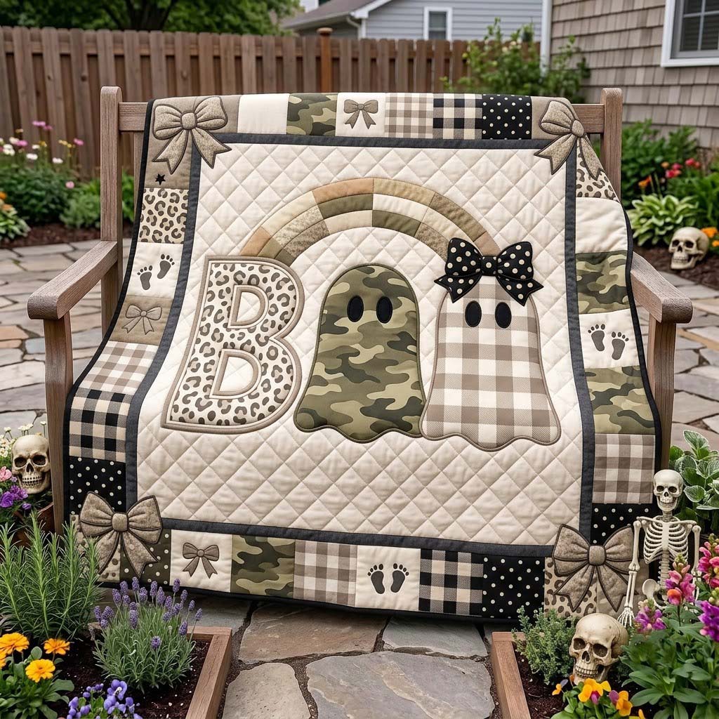 Cozy Little Haunts Quilted Blanket GFTONTD2364