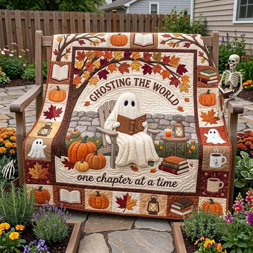 Cozy Little Haunts Quilted Blanket GFTONTD2365