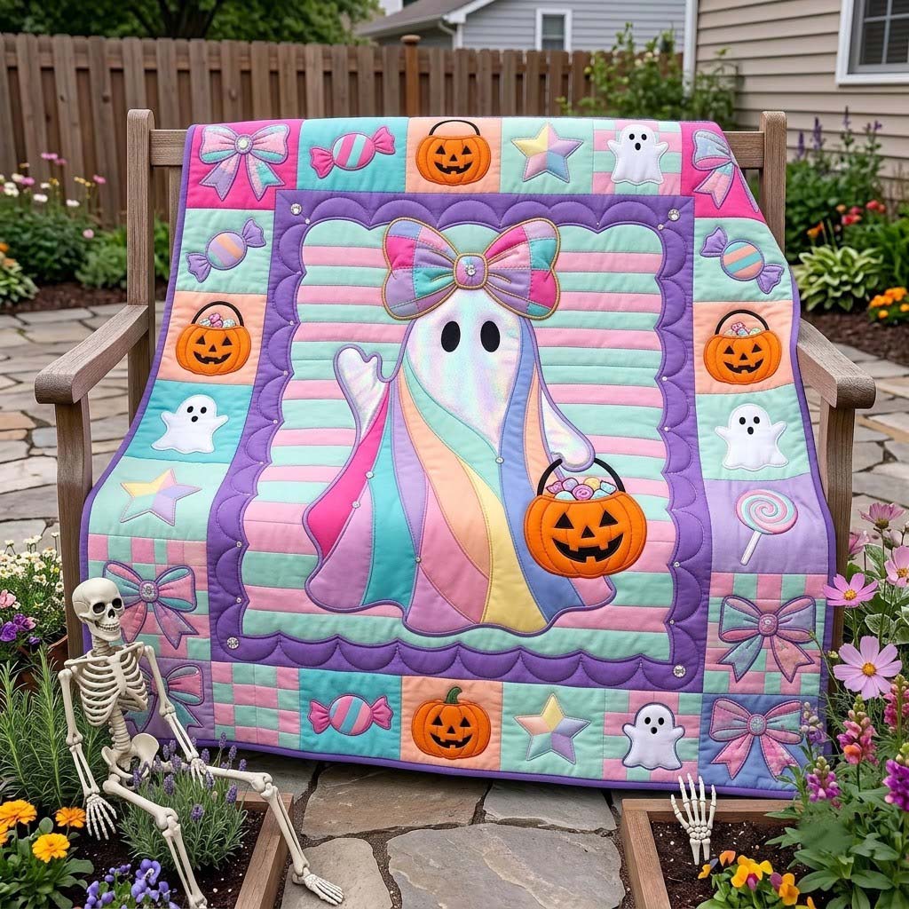 Cozy Little Haunts Quilted Blanket GFTONTD2366
