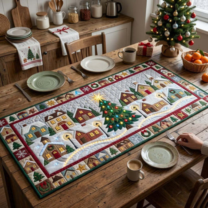 Christmas Magic Quilted Table Runner GFTONTD2374