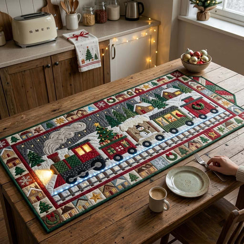 Christmas Magic Quilted Table Runner GFTONTD2375