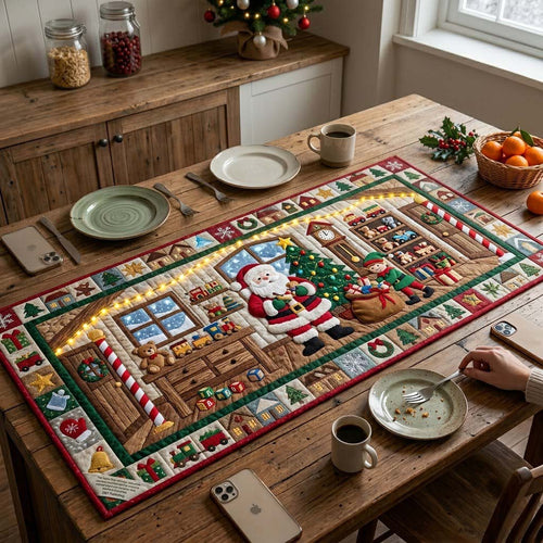 Christmas Magic Quilted Table Runner GFTONTD2378