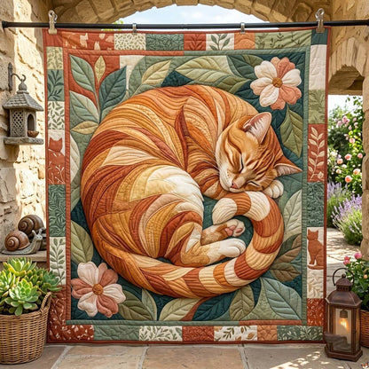Whiskers in Stitches Quilted Blanket GFTONTD2387