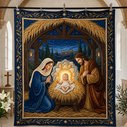 Light of Bethlehem Quilted Blanket GFTONTD2463