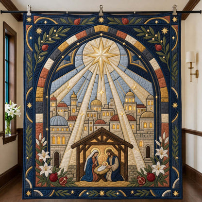 Light of Bethlehem Quilted Blanket GFTONTD2466